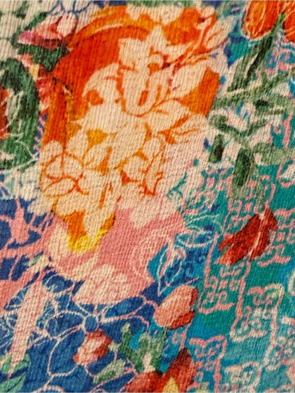 Anthropologie Bhanuni by Jyoti Yuko Halter Maxi Dress Boho Floral Beaded Size 8 - Picture 10 of 16